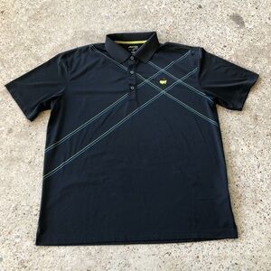 PGA Tour Masters Tech Dri Fit Polo Shirt Size Large